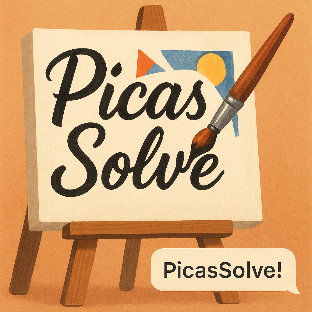 PicasSolve 메인 일러스트